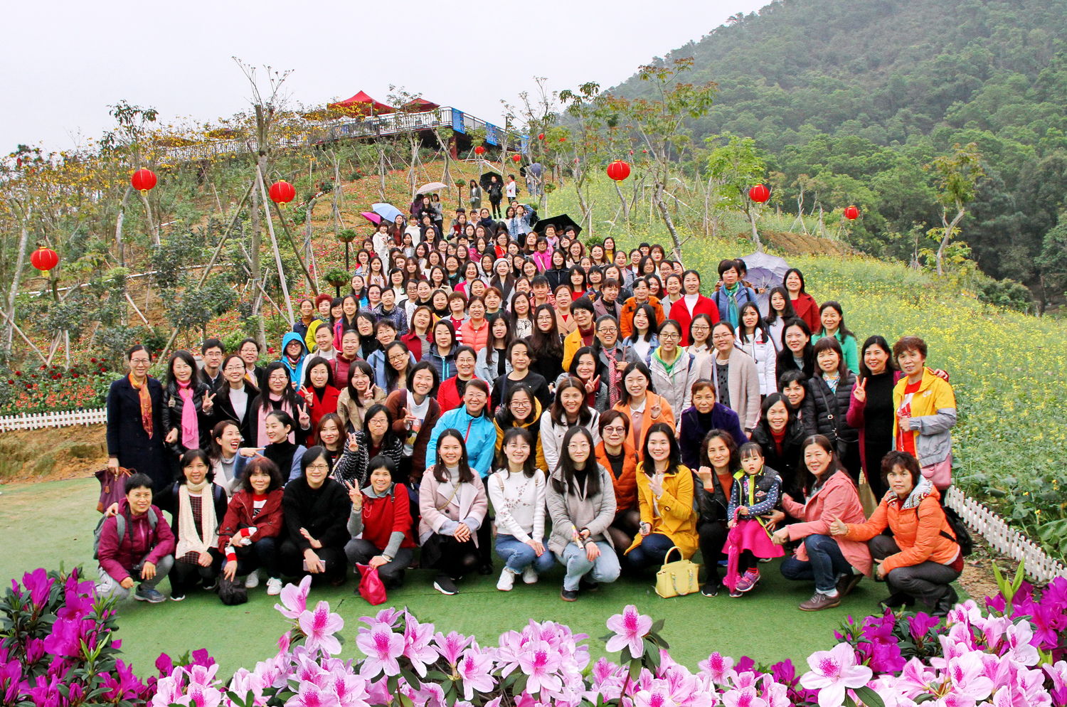 2019年校本部女教职工三八春游活动 